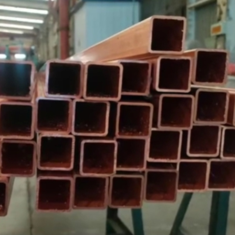 Square and Flat Copper Tube for High Medium Frequency Furnaces