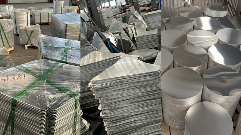 Aluminum Circles Wafer Blanks for Cookware Lamp Cover Road Sign