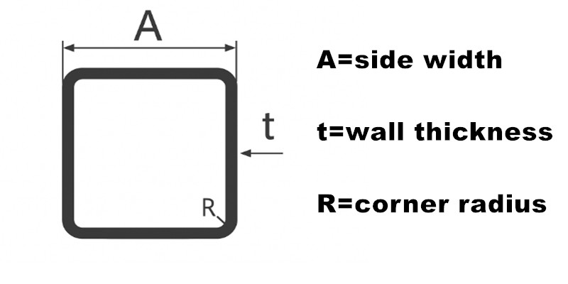 2x2 4x4 Aluminum Squre Tube Stock 2x2 4x4 Aluminum Squre Tube Stock