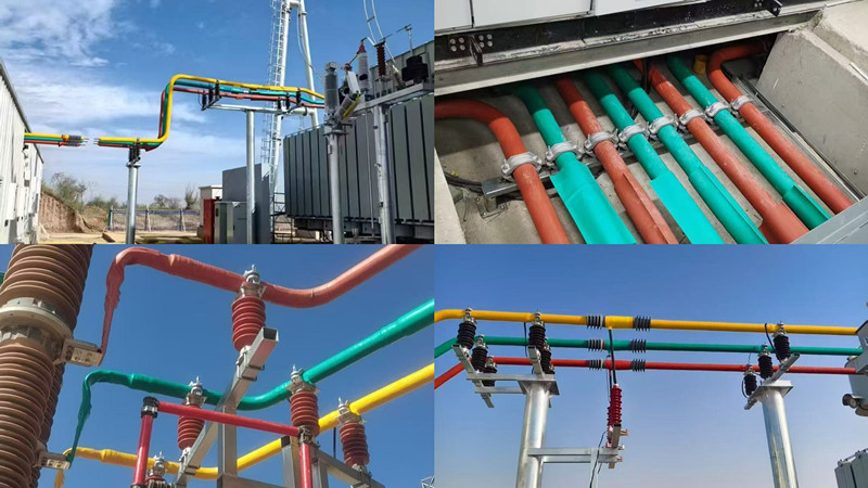 EC Aluminum 1350 1370 Tubular Busbar for Power Transmission