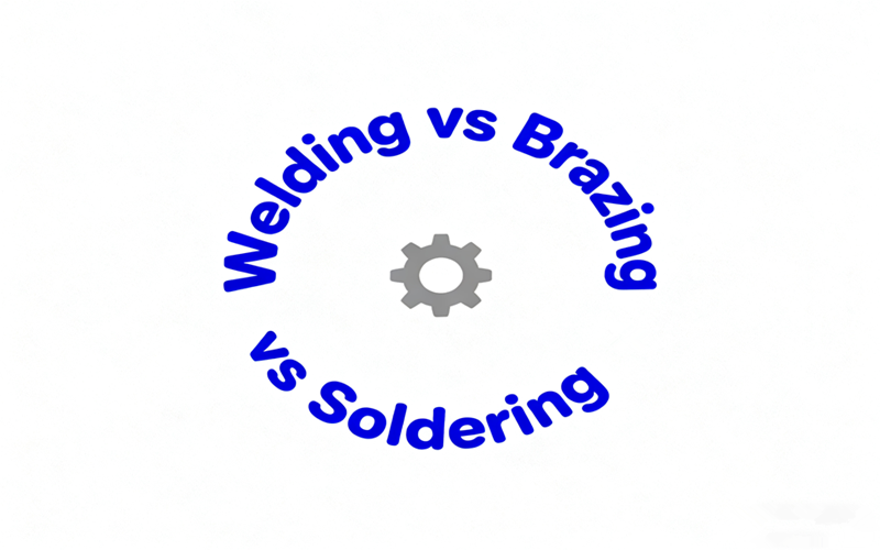 Welding vs Brazing vs Hard Soldering vs Soft Soldering