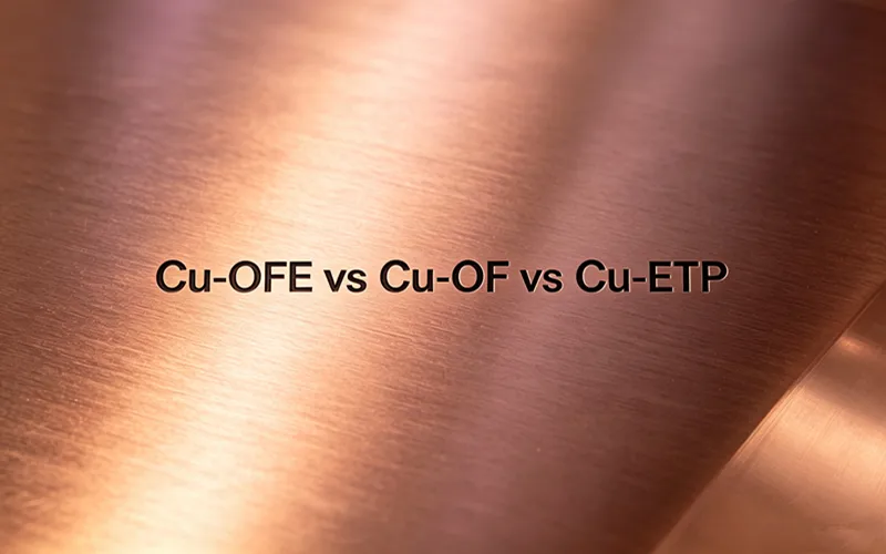 What Is Oxygen-Free Copper? Cu-OFE vs Cu-OF vs Cu-ETP 