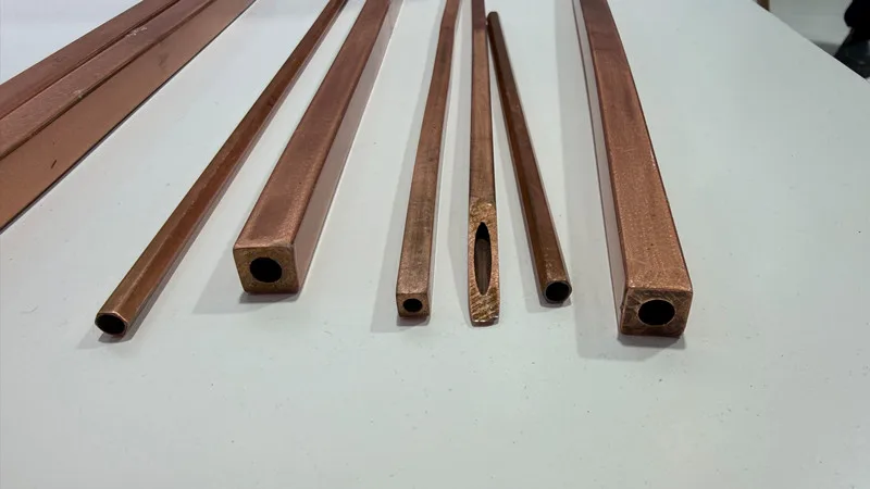 Three Types of Hollow Conductors for Nuclear Power Steam Turbine Generators Three Types of Hollow Conductors for Nuclear Power Steam Turbine Generators