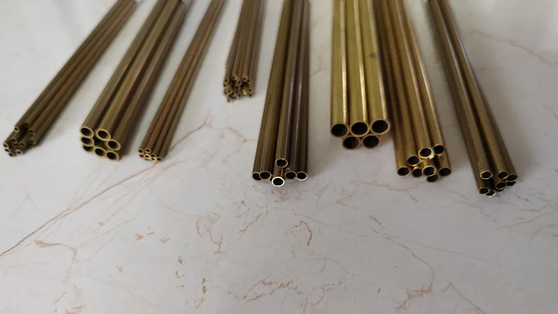 0.8–40 mm OD Precision Brass Capillary Tube 